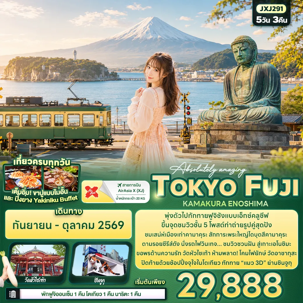 Japan Tour -Absolutely amazing TOKYO FUJI KAMAKURA ENOSHIMA
