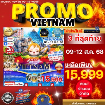 ทัวร์เวียดนามไฟไหม้