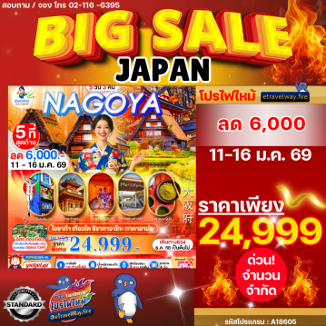 ทัวร์ญี่ปุ่นไฟไหม้