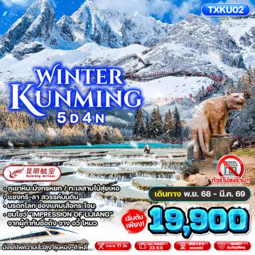 ทัวร์ลี่เจียง 5 วัน 4 คืน-TXKU02 - Winter Kunming 5D4N