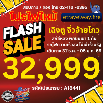 ทัวร์จีนวันคริสต์มาสไฟไหม้