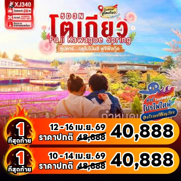 ทัวร์ญี่ปุ่นราคาถูกไฟไหม้